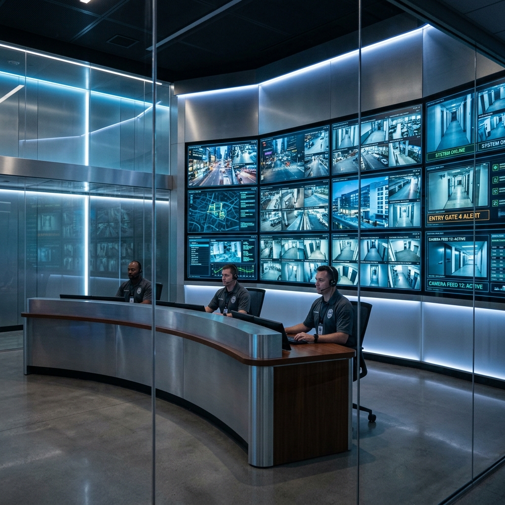 Security Monitoring Room